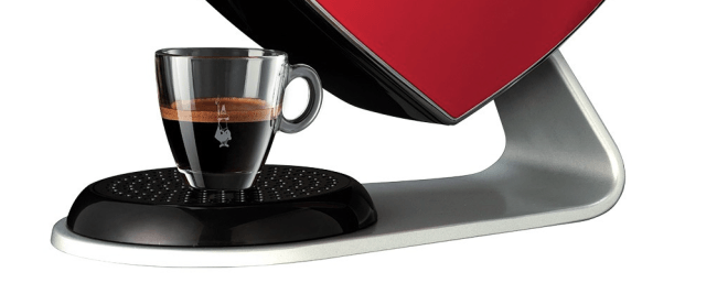 Détail de la base de la machine à café Bialetti Cuore