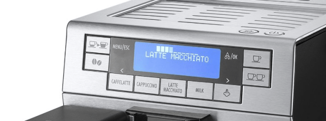 panneau de commande Détail Delonghi Primadonna