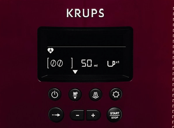 Photo panneau de commande Krups Pise