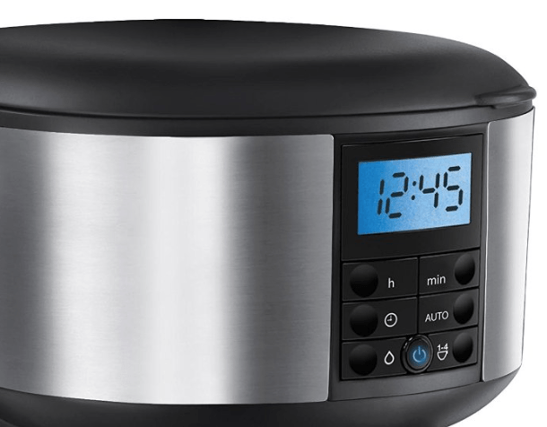 panneau de contrôle détaillée Russell Hobbs café Héritage