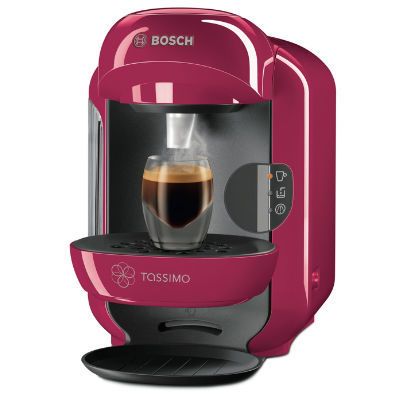 Cafetera Tassimo Vivy de color rosa
